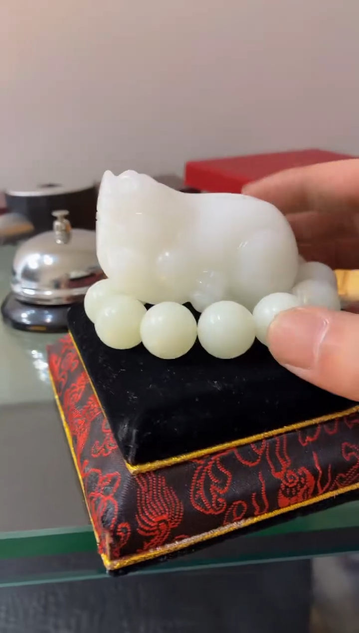 和田玉未镶嵌挂件慧心甄选直播推荐
