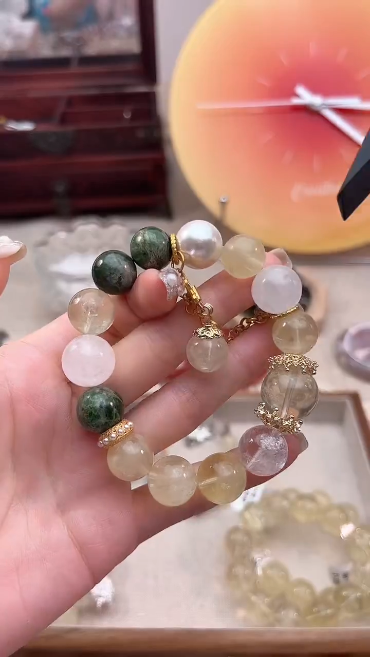 【闪购商品】水晶手链未镶嵌多样性发货发其一颜色微差