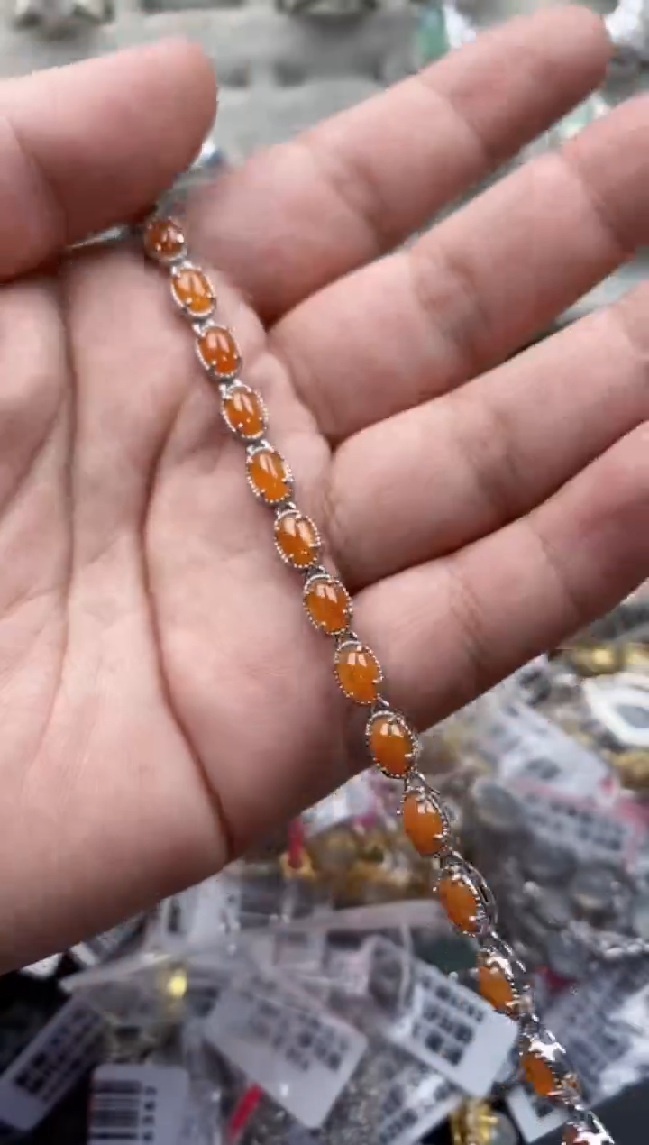 【闪购商品】翡翠戒指银S925镶嵌666666---2