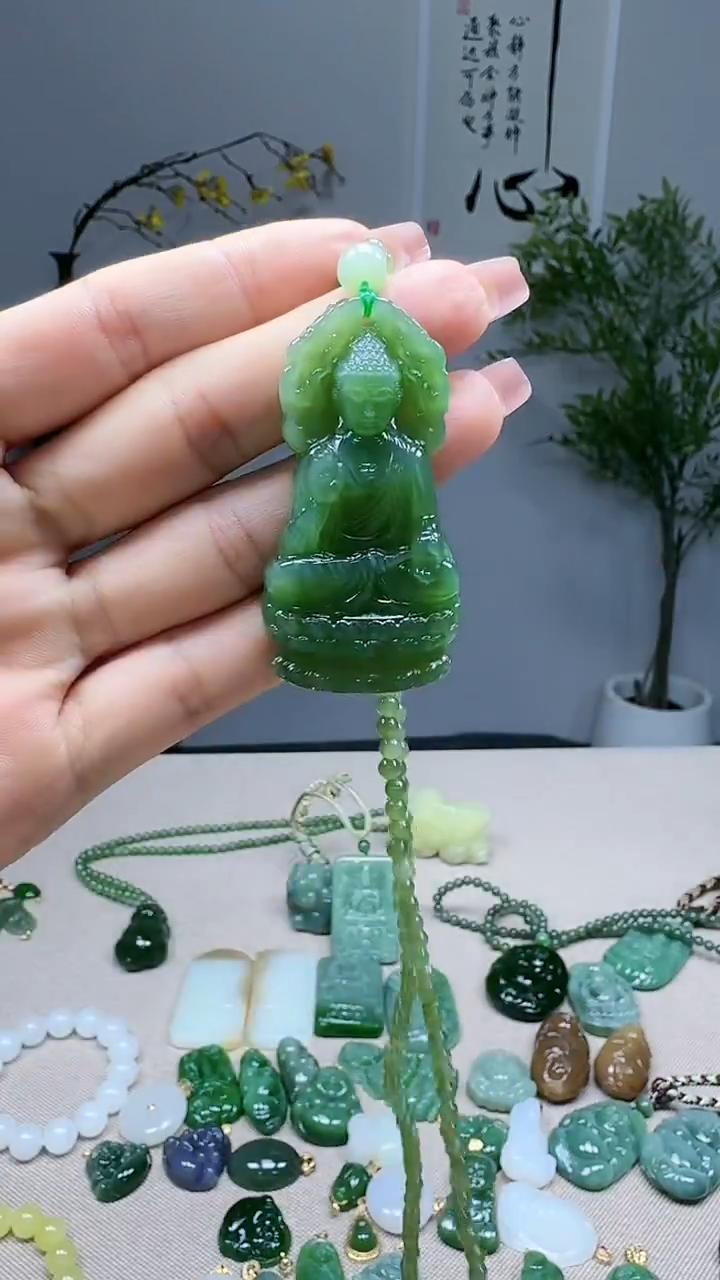 未镶嵌和田玉挂件1