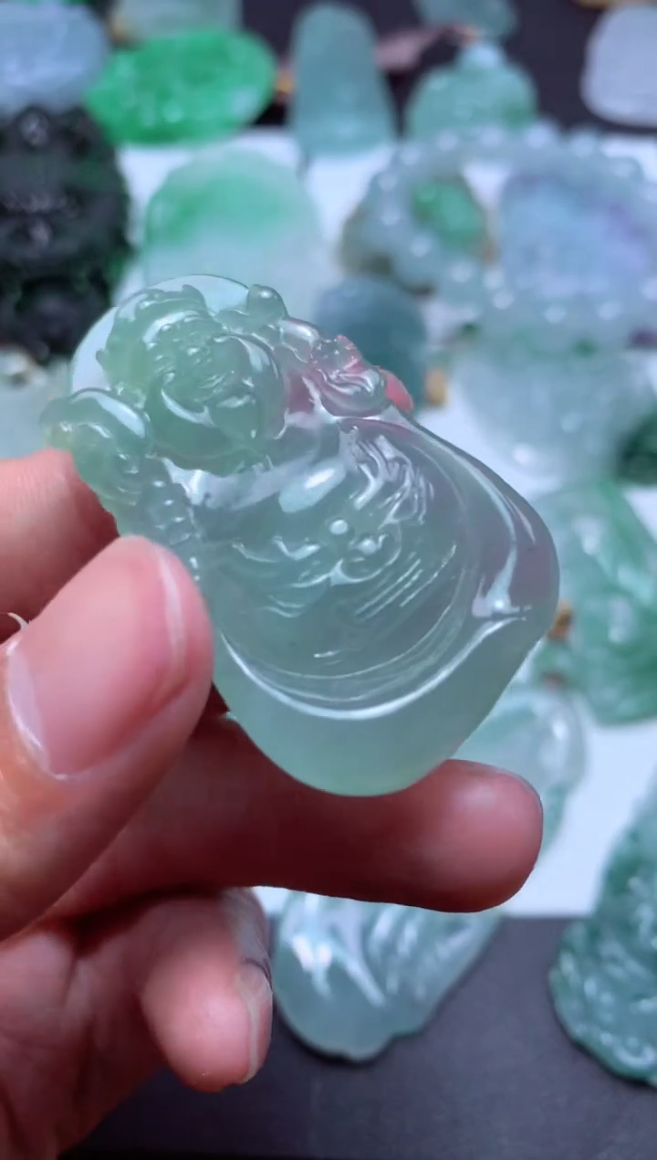 【闪购商品】翡翠颈饰未镶嵌天然翡翠
