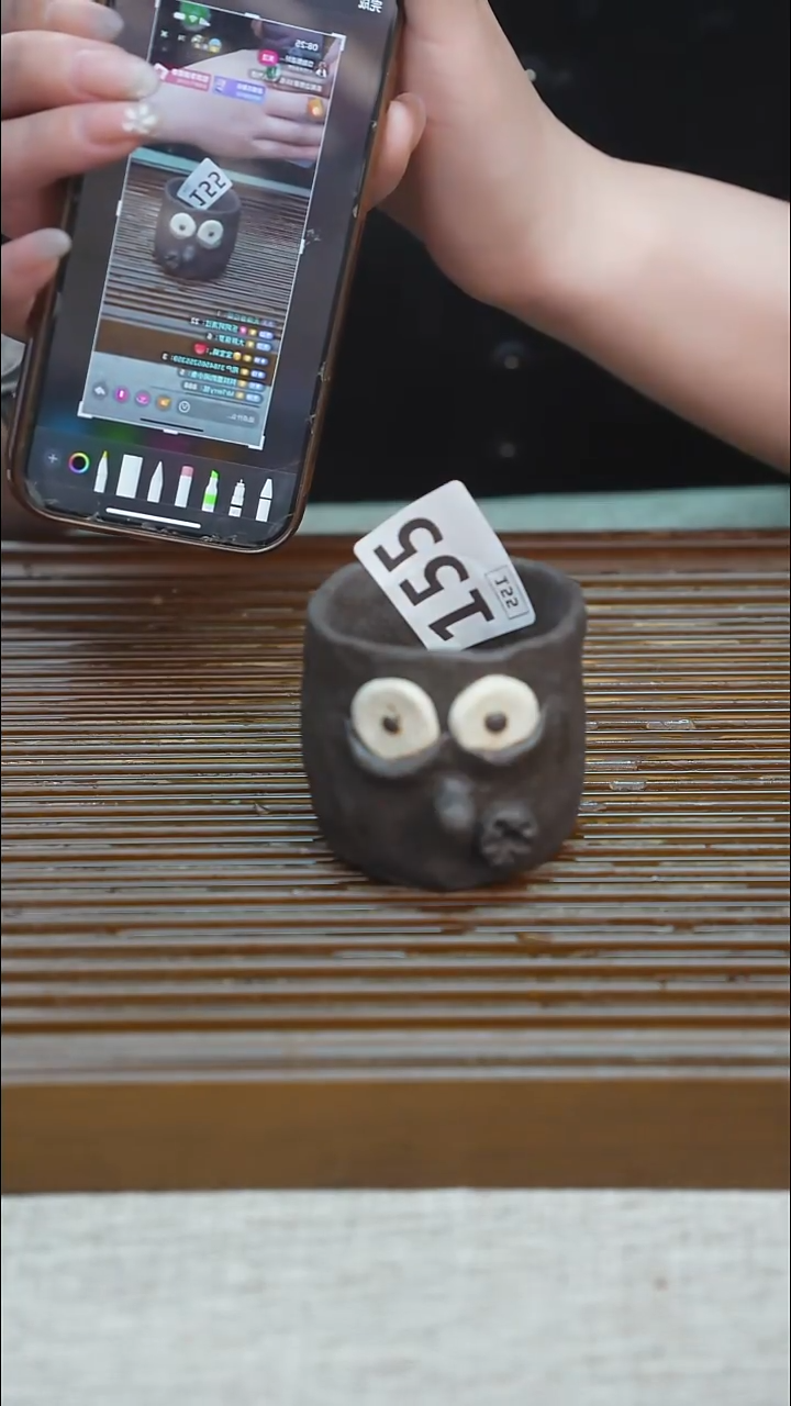 乐***过纯手工粗陶茶具每一只不一样