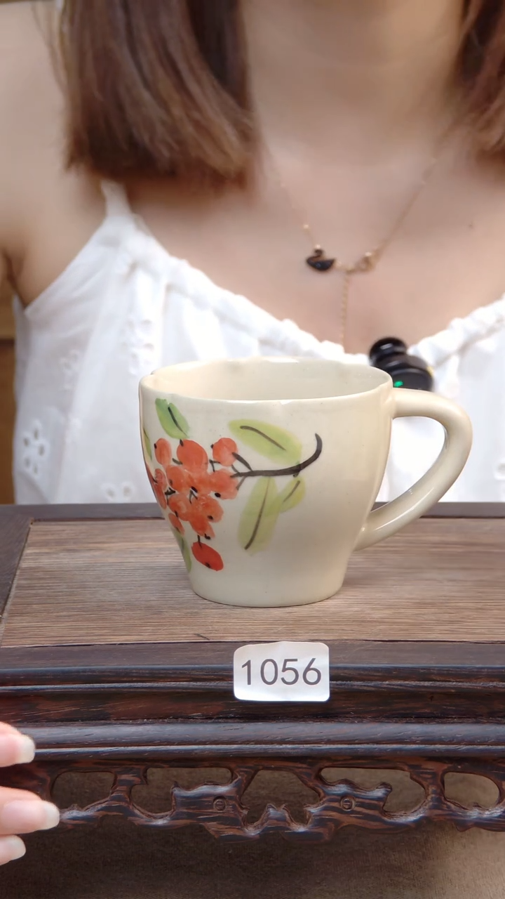 杯子景德镇陶瓷手绘1056