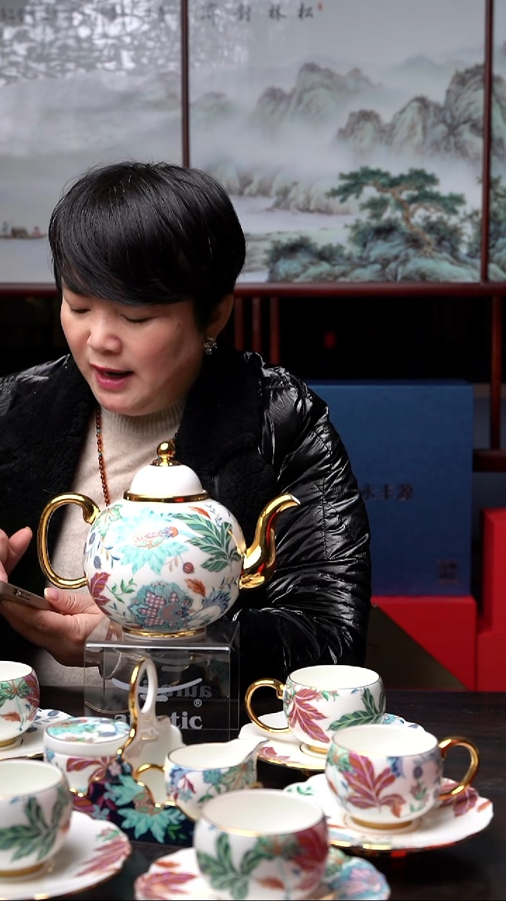 幸福满园6人位 下午 茶具