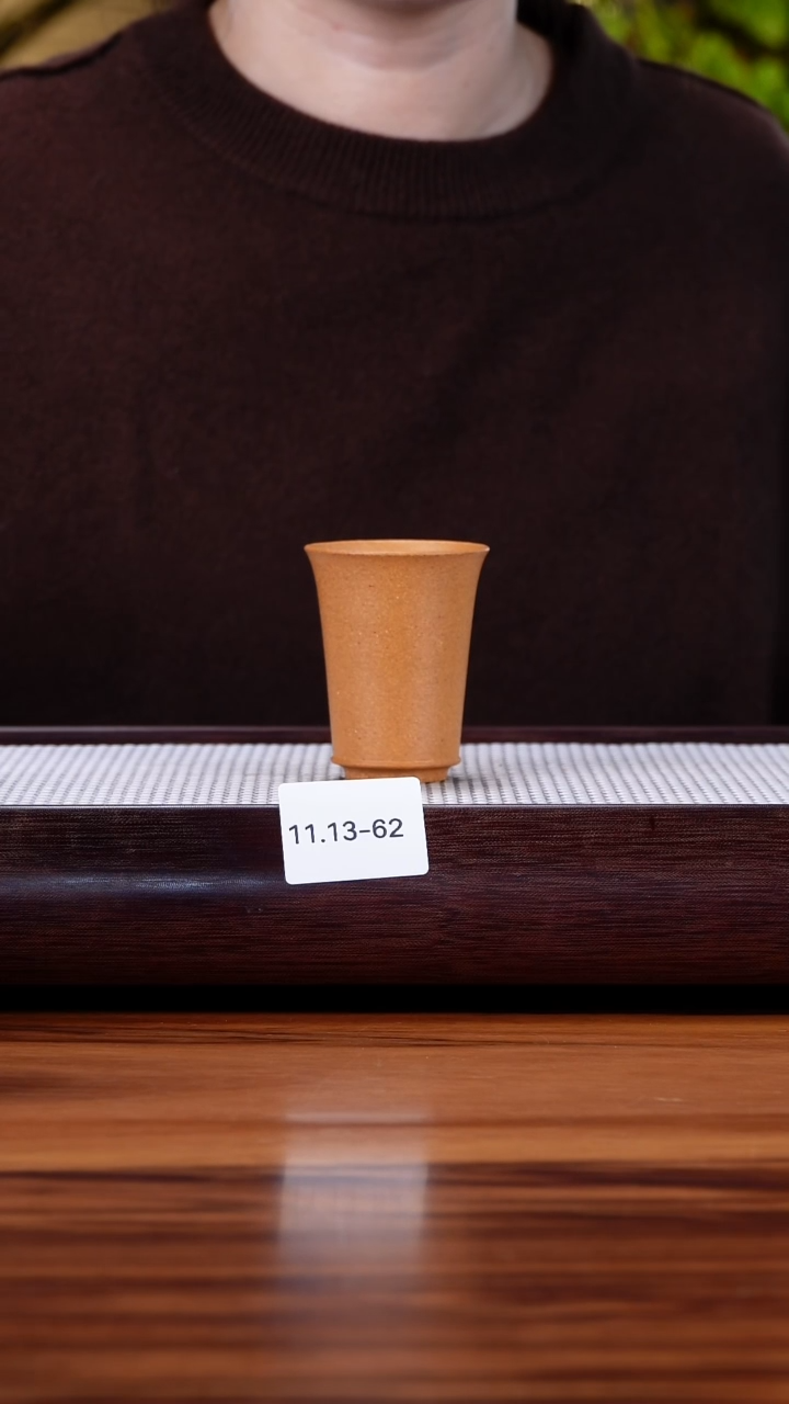 茶壶紫砂11.13-62  黄金段 主人杯