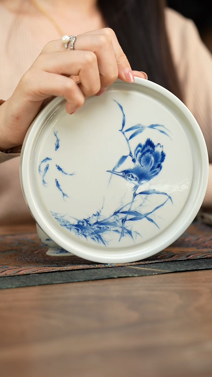 【闪购商品】澄怀堂 单翠壶承壶承