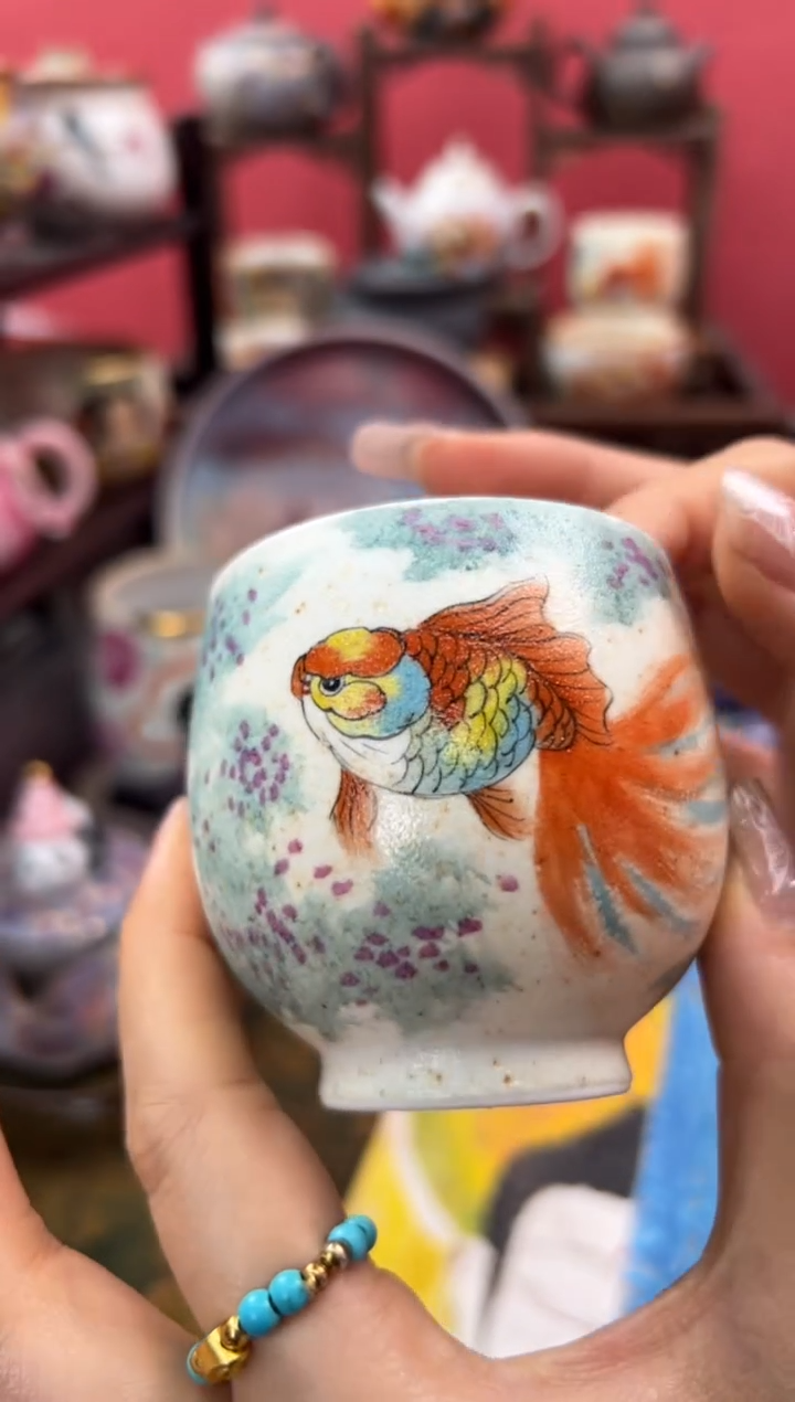 【闪购商品】壹乐手绘禅定杯定制版