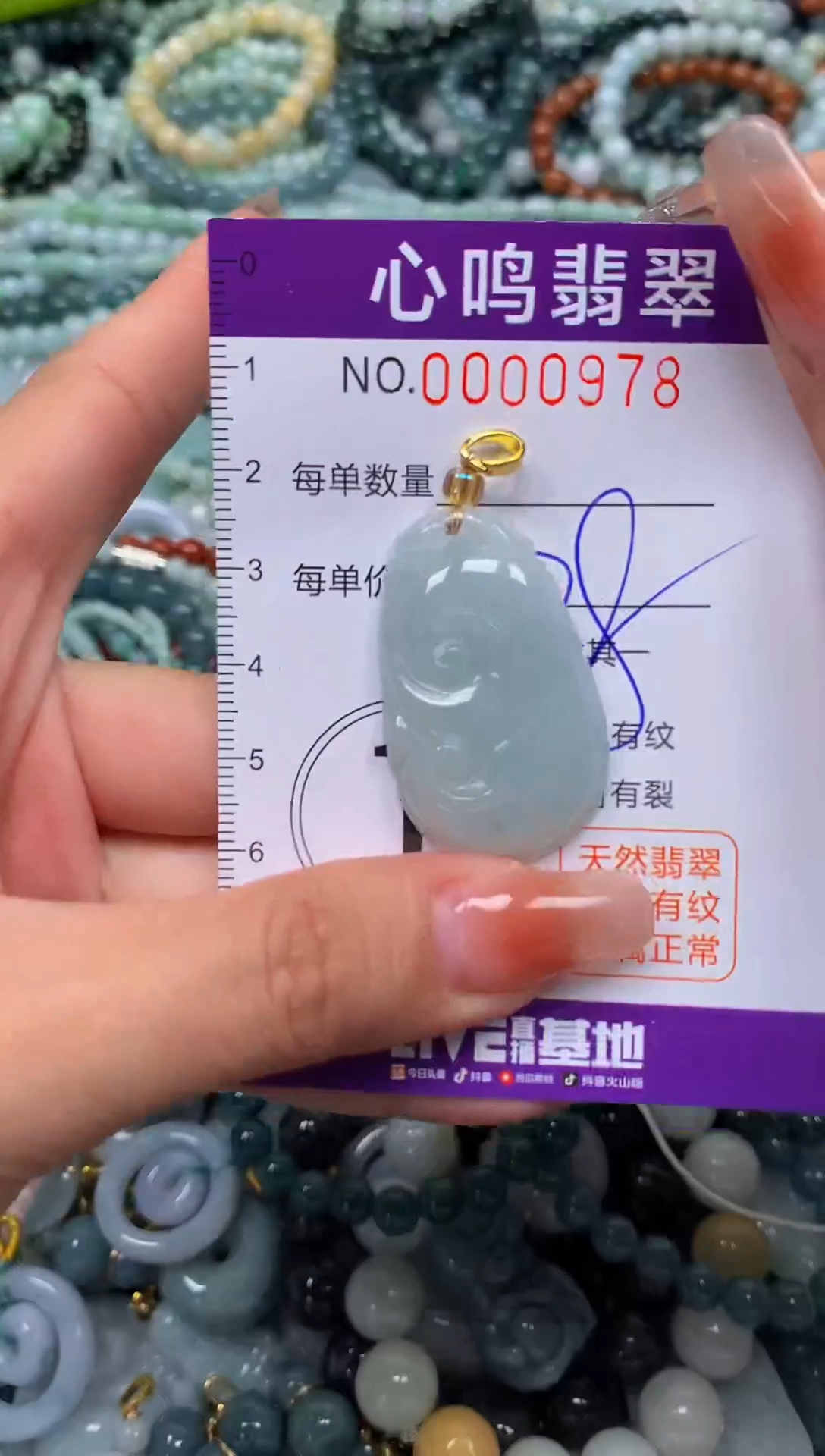 颈饰未镶嵌翡翠闪购00978