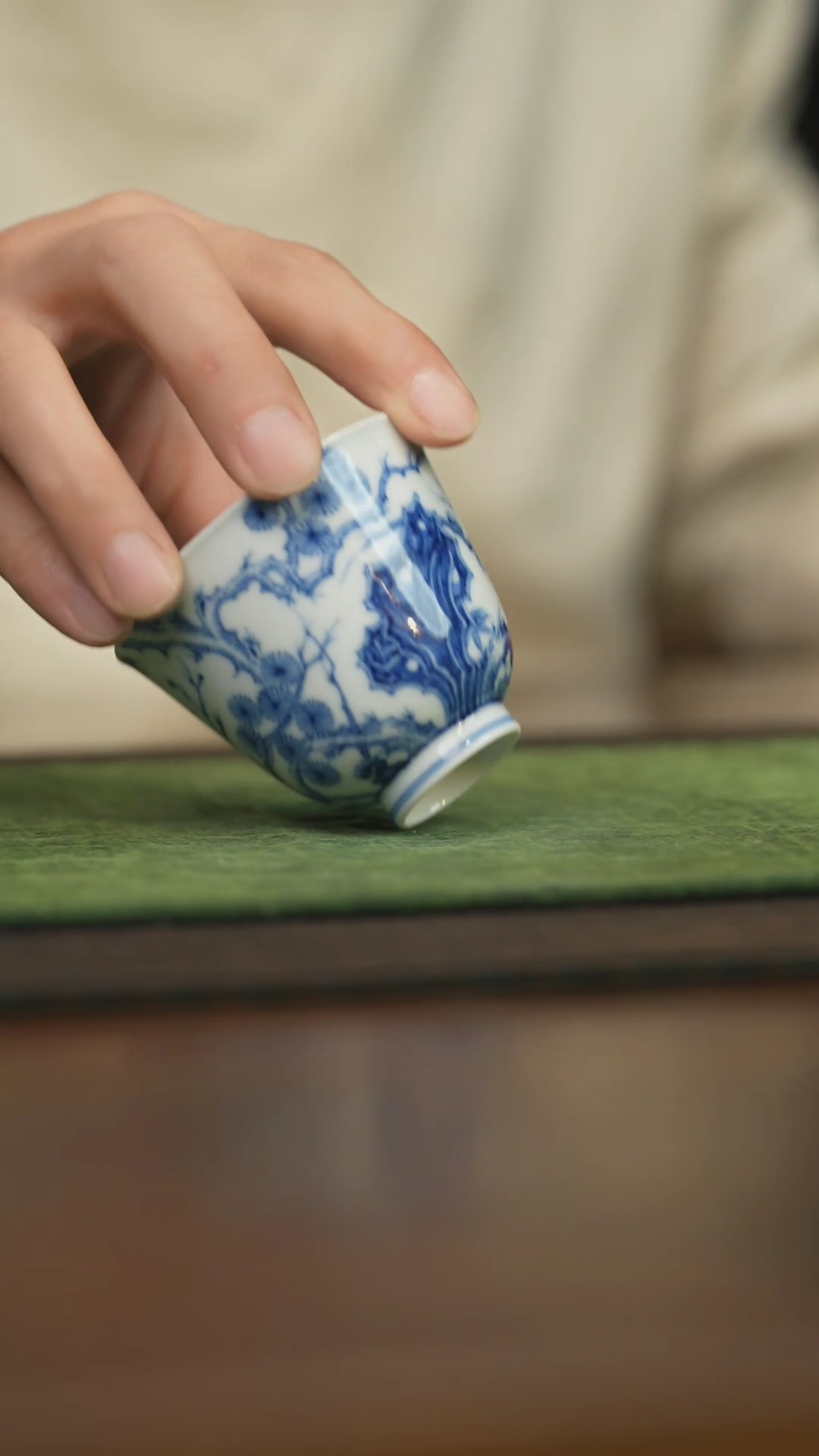 【闪购商品】杯柴窑青花破价福利