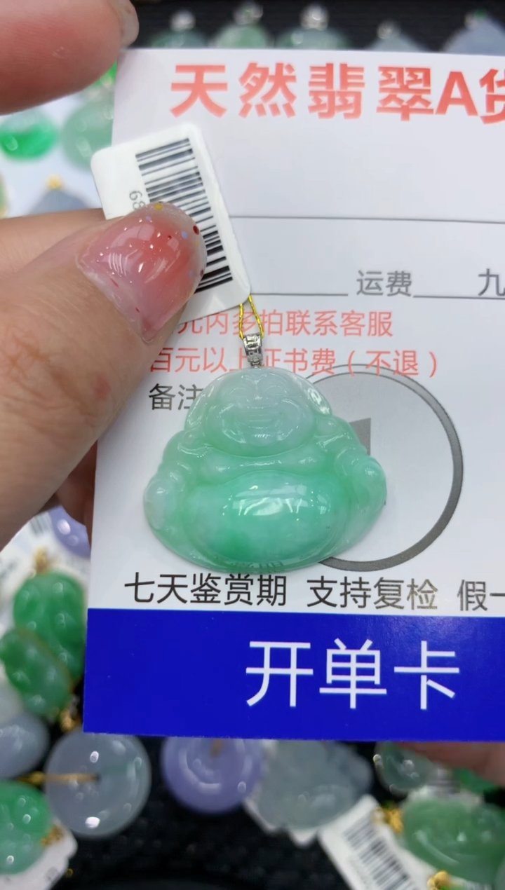 【闪购商品】翡翠颈饰18K金镶嵌111111111111