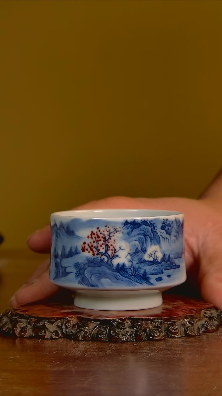 【闪购商品】杯手工手绘杯杯很美丽