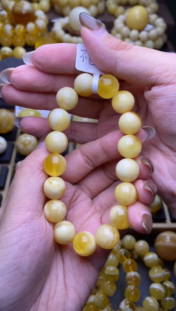 【闪购商品】琥珀裸石未镶嵌大小姐珠宝严选100