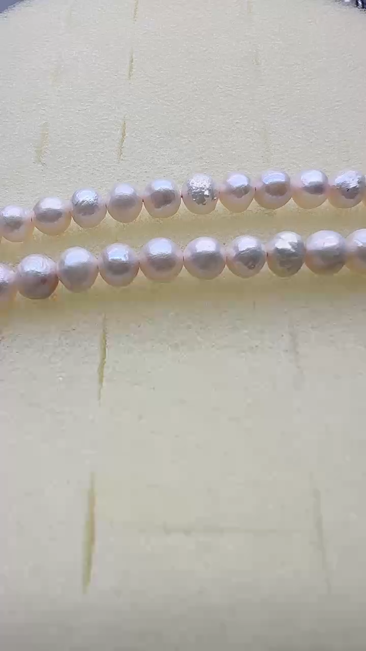 淡水珍珠未镶嵌套链2