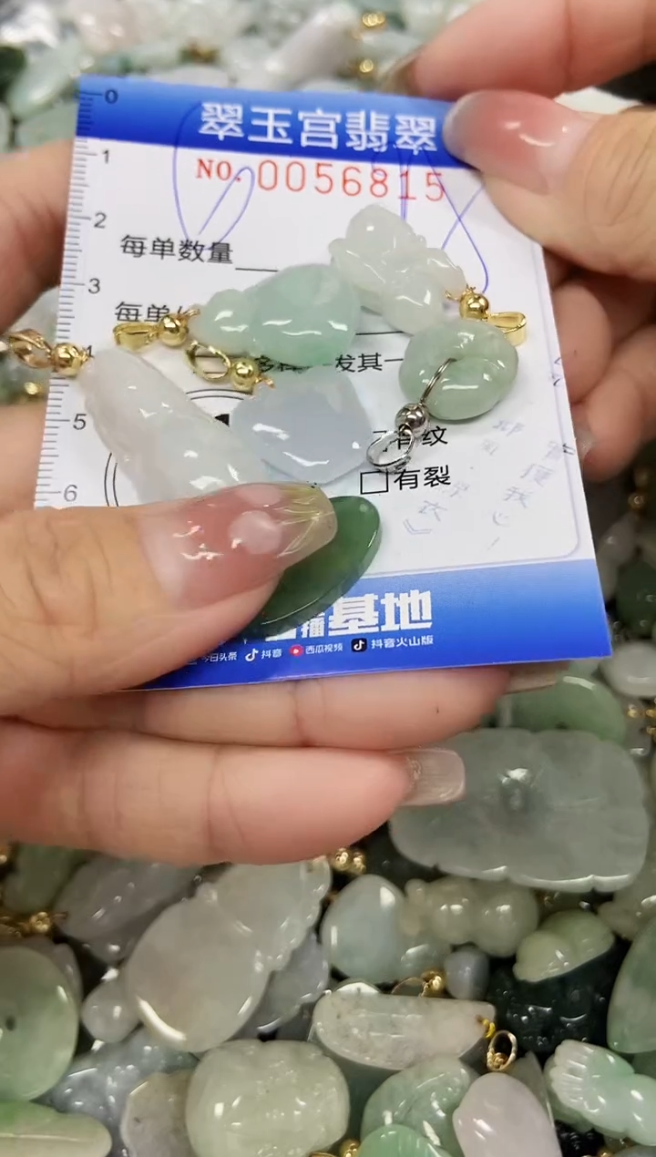 【闪购商品】翡翠颈饰未镶嵌闪购商品0056815