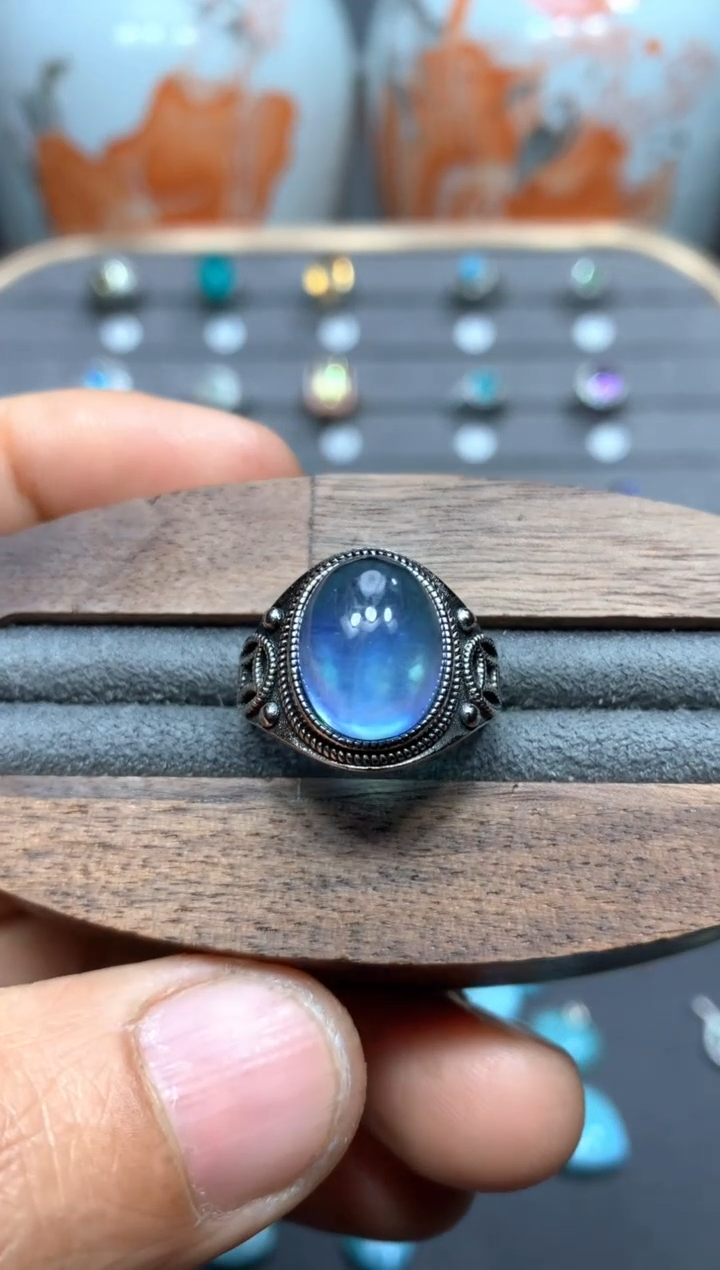 【闪购商品】海蓝宝石戒圈未镶嵌W1（随机性发货只发一单）