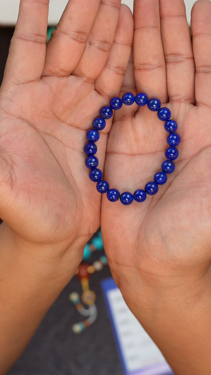 【闪购商品】青金石手串未镶嵌青金石手串