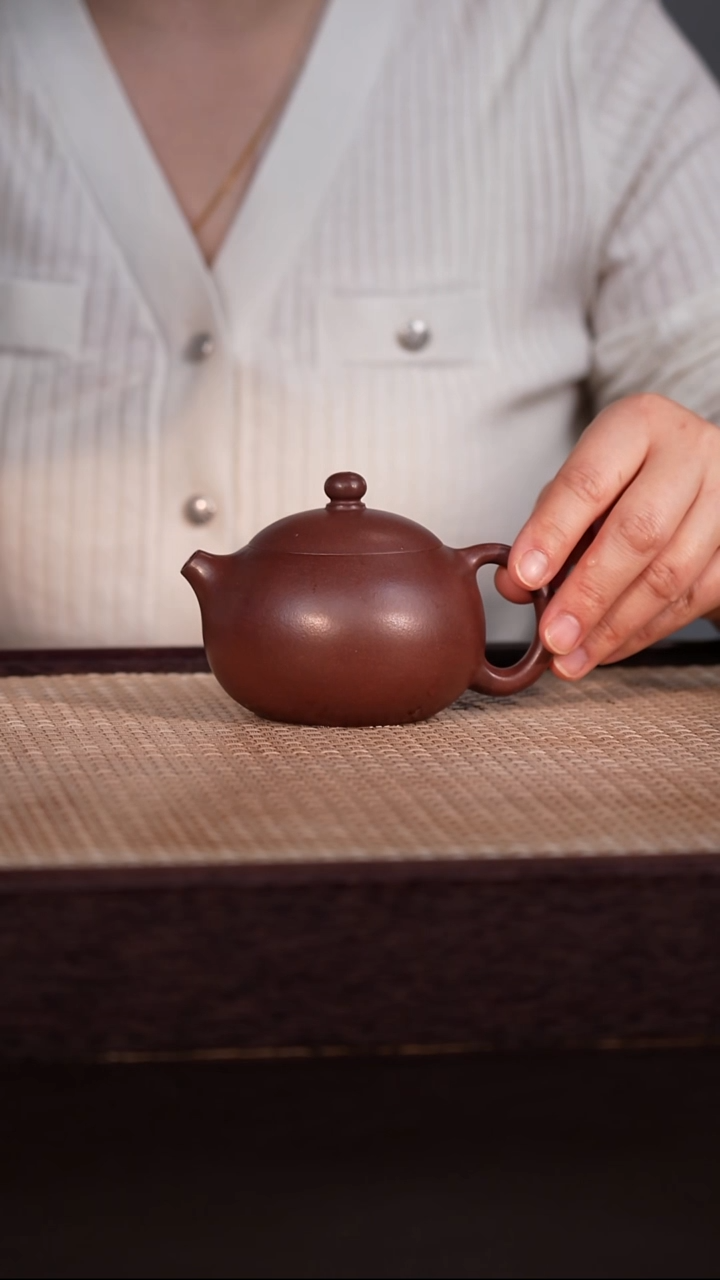 茶壶紫砂紫泥 220cc