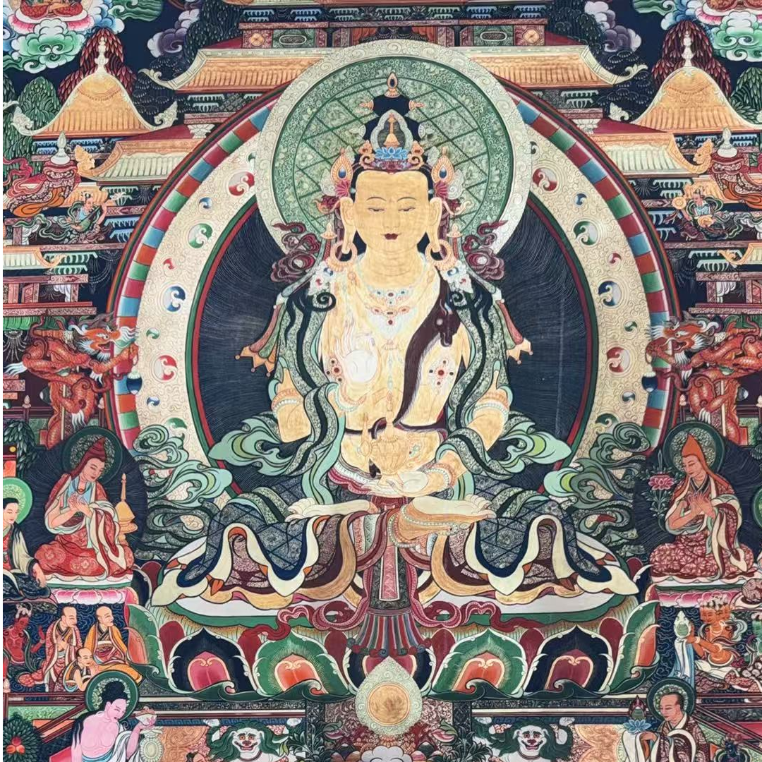 精美大日如来绘画唐卡佛教艺术珍品 TK16092