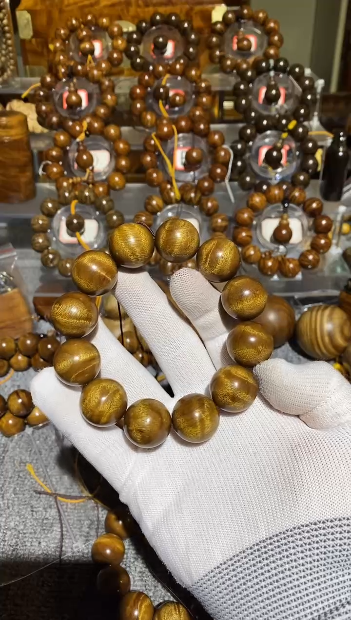 【闪购商品】楠木（金丝楠）手串/手链小叶桢楠水波纹2.0手串