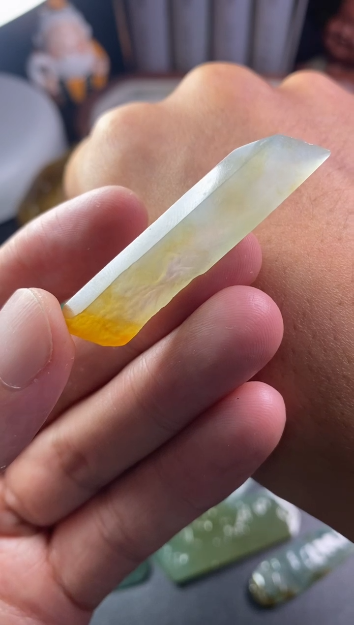 未镶嵌定制翡翠1****姐翡翠片料定制未镶嵌10.26-41