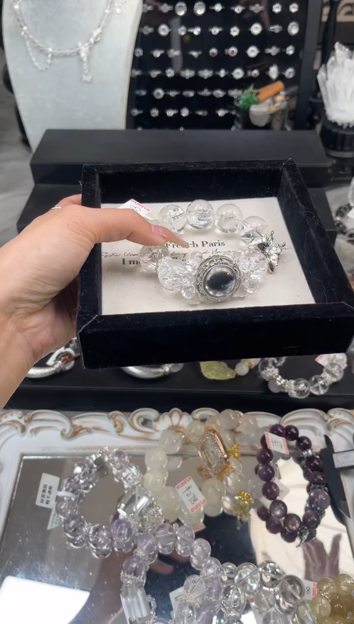 【闪购商品】水晶手链未镶嵌天然水晶 多样性发货