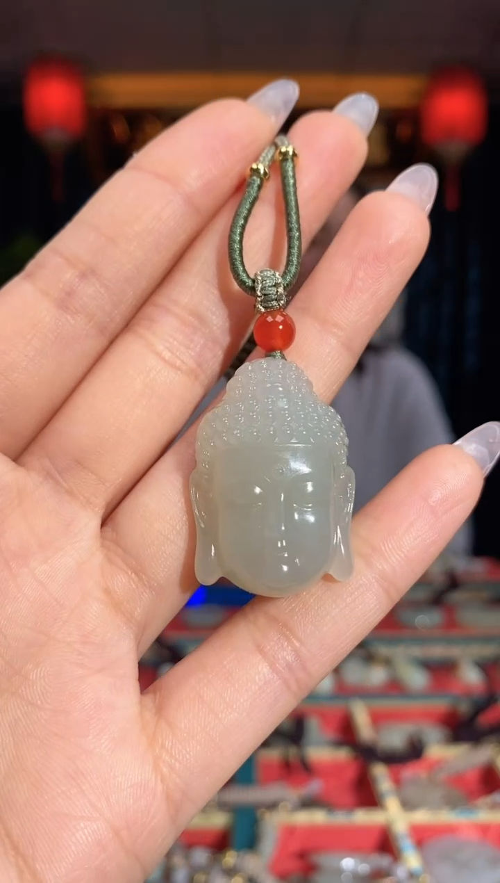 【闪购商品】和田玉颈饰未镶嵌佛头