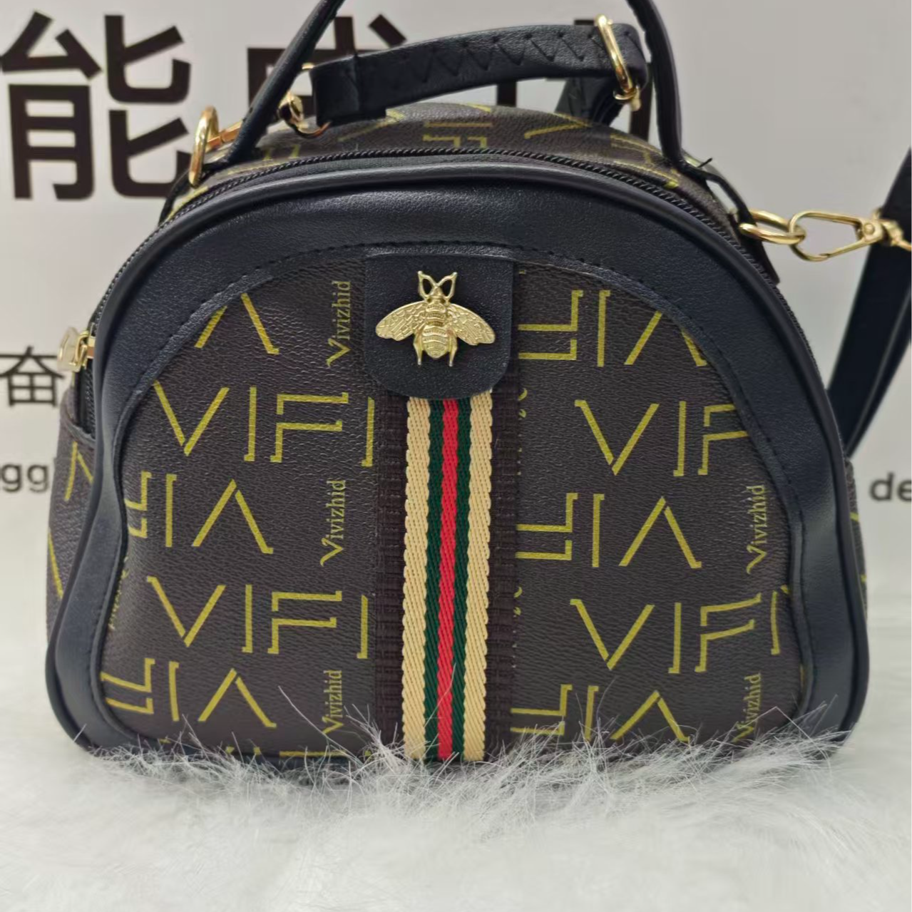 防盗贝壳包斜挎包小熊布朗尼包包中号苹果包小圆包