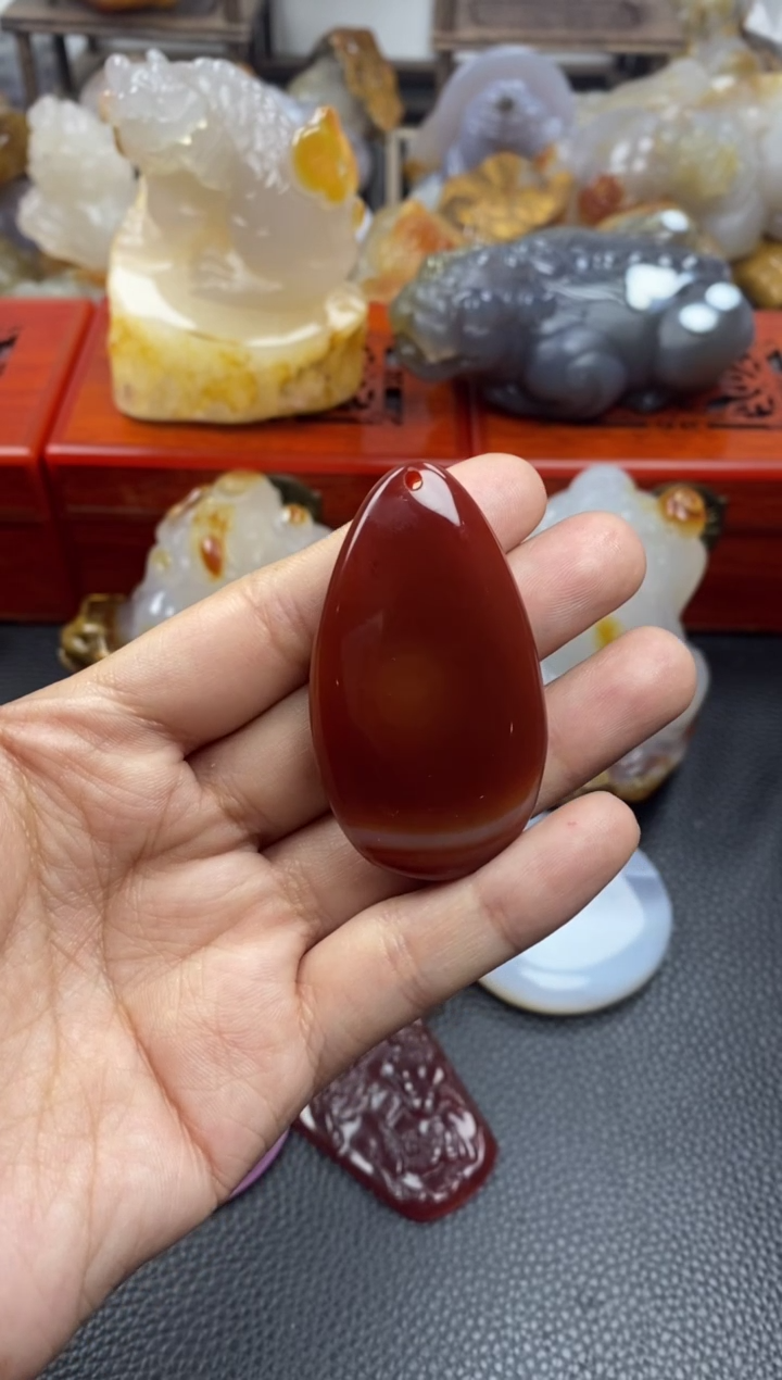 【闪购商品】玛瑙/玉髓挂件未镶嵌00