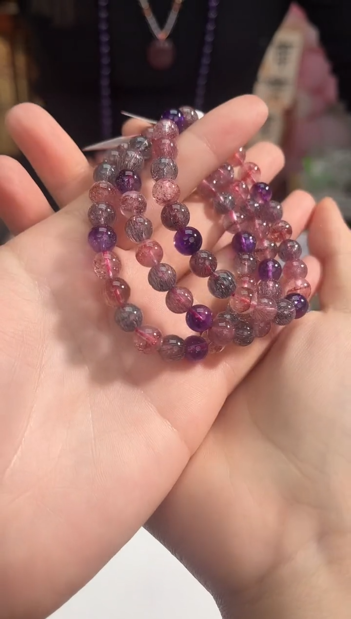 【闪购商品】水晶手链未镶嵌247多样性发其一7+