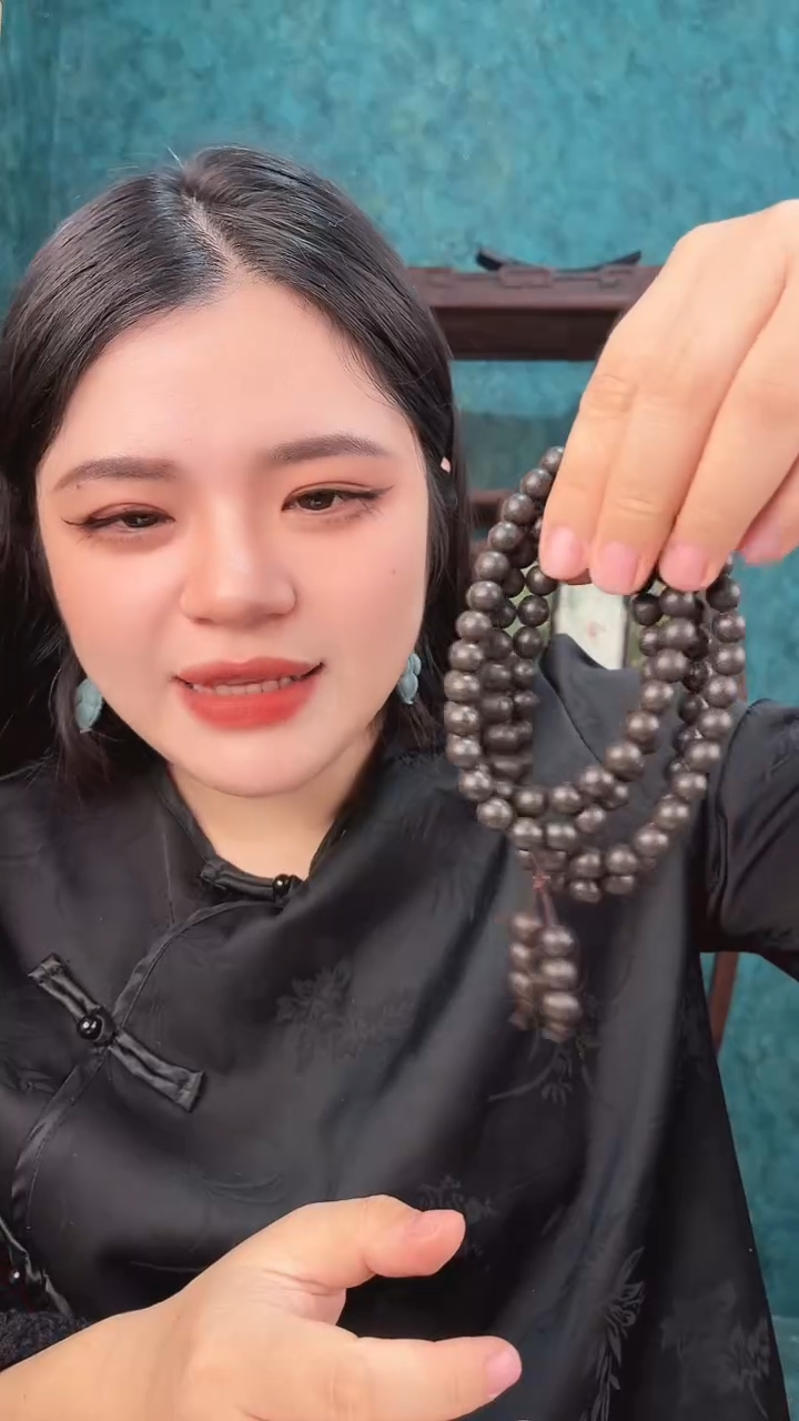 珠串黑财神香方0.8*108