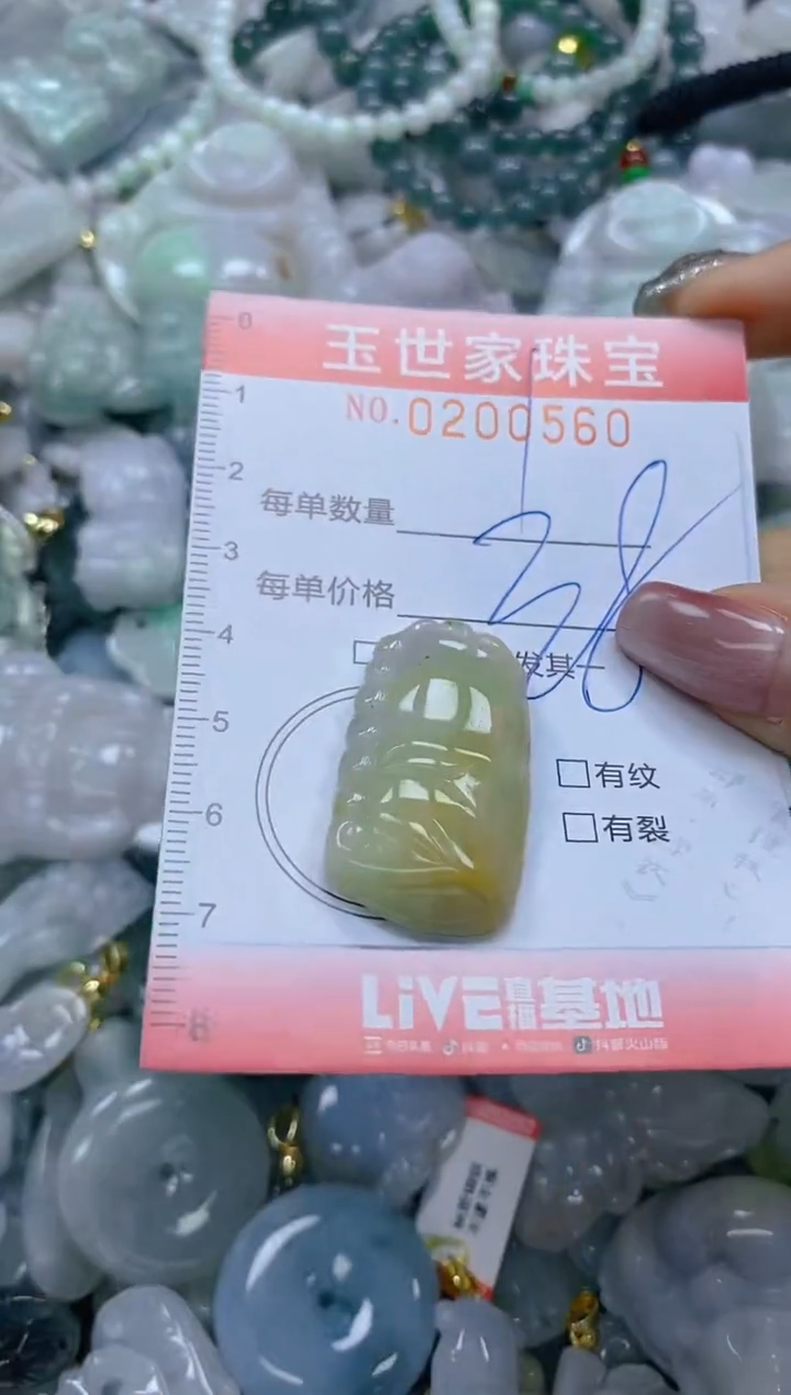 【闪购商品】翡翠颈饰未镶嵌闪购0200560