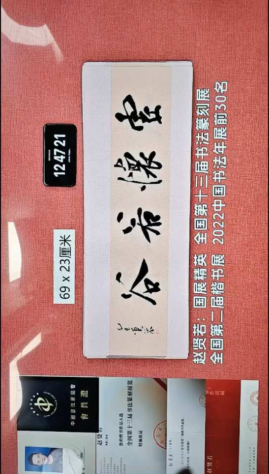 书法291    赵老师书法作品