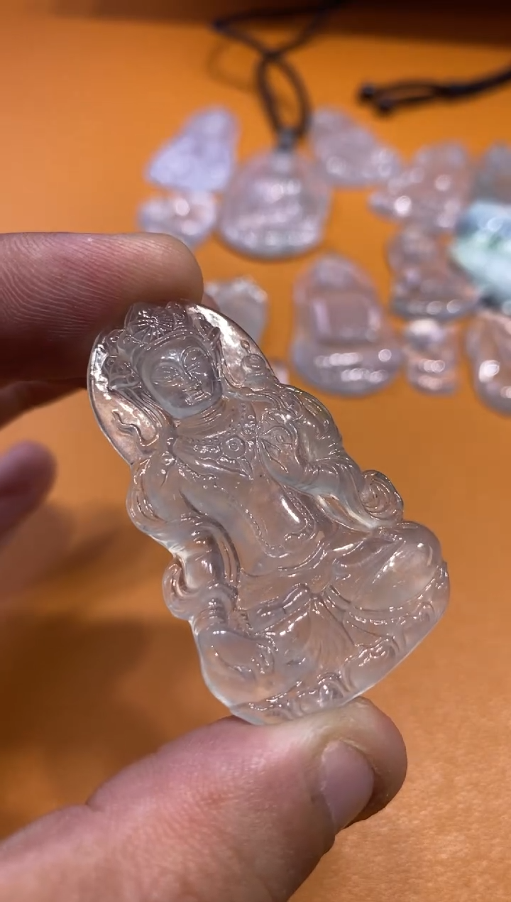 【闪购商品】翡翠吊坠(不含链)未镶嵌度母3980