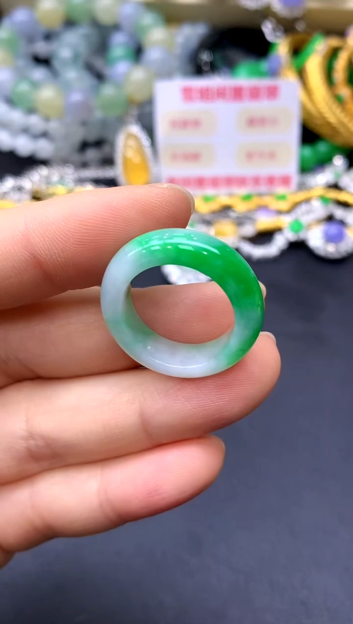 未镶嵌戒指翡翠317-中国好珍宝