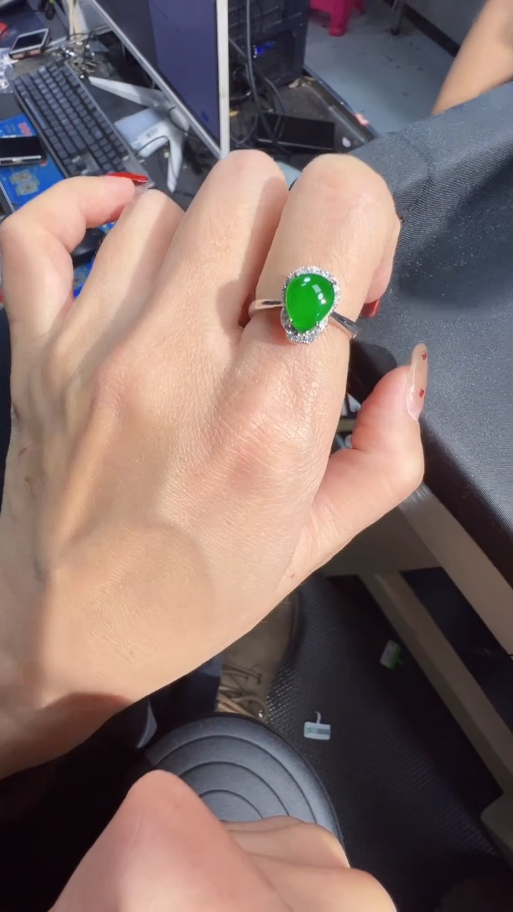 【闪购商品】翡翠戒指未镶嵌戒指商品多样性发货1