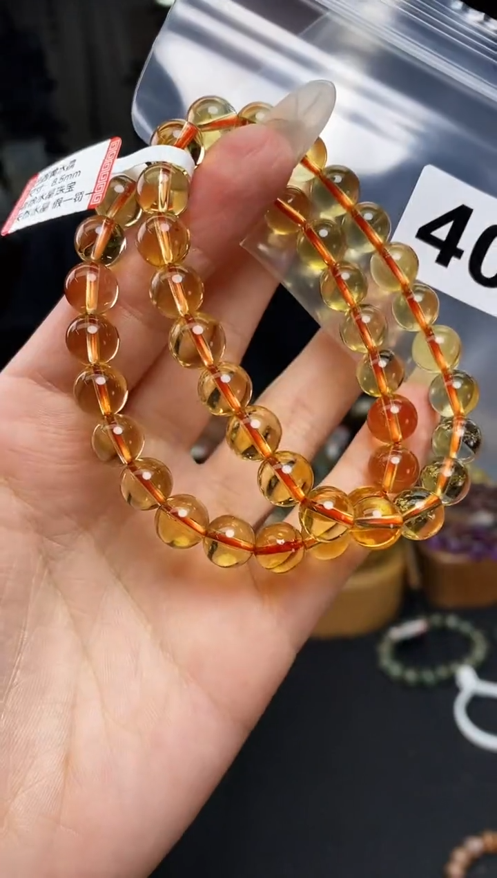 【闪购商品】水晶手串未镶嵌手串408多样性发其一