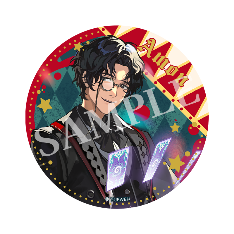 【文轩】诡秘之主马戏团系列 双闪徽章 阿蒙款 创意摆件
