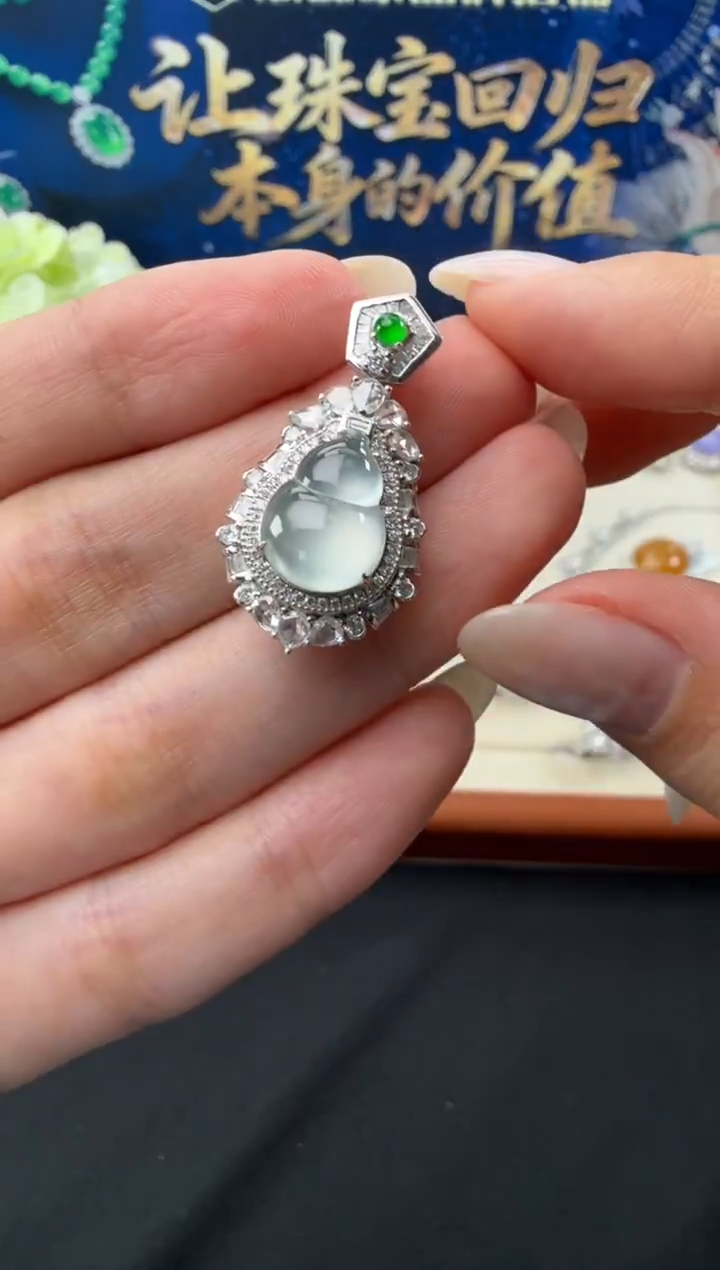 颈饰未镶嵌翡翠翡翠葫芦