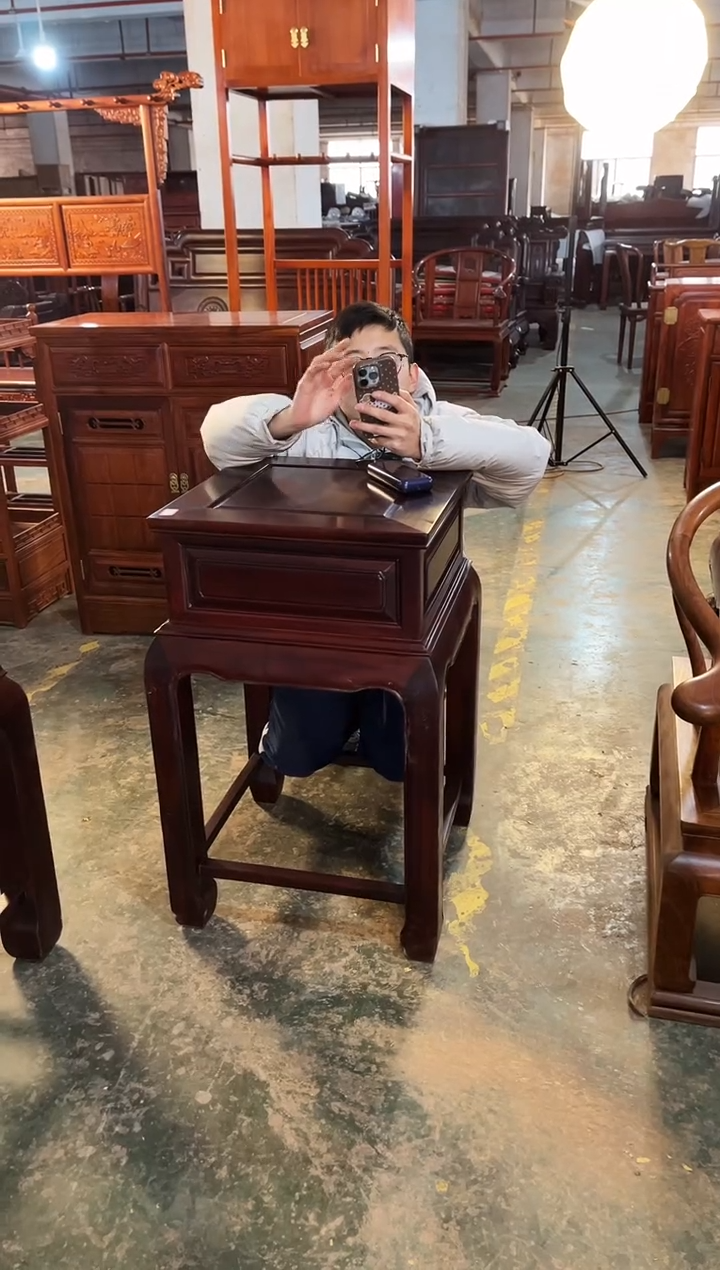 【闪购商品】黑酸枝木类成套家具J56