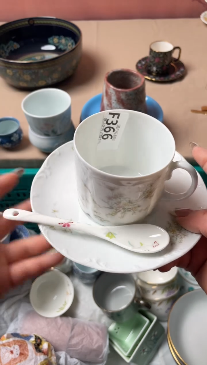 瓷片?*鹿瓷器瓷器F366