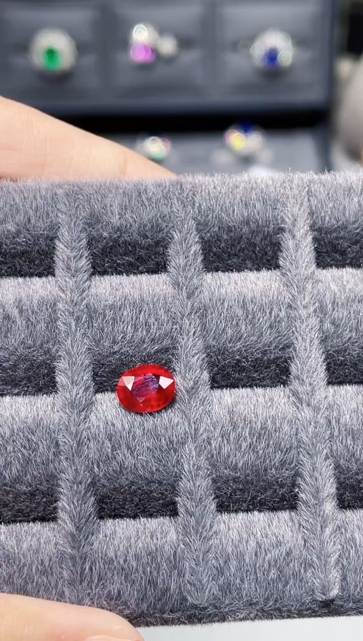 【闪购商品】红宝石裸石未镶嵌1.37克拉/无烧