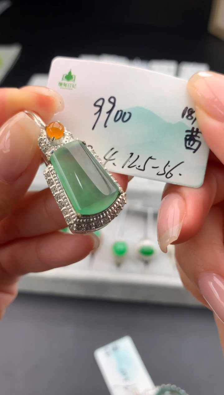 【闪购商品】翡翠颈饰未镶嵌女神节#送礼#，下单联系客服核对地址~