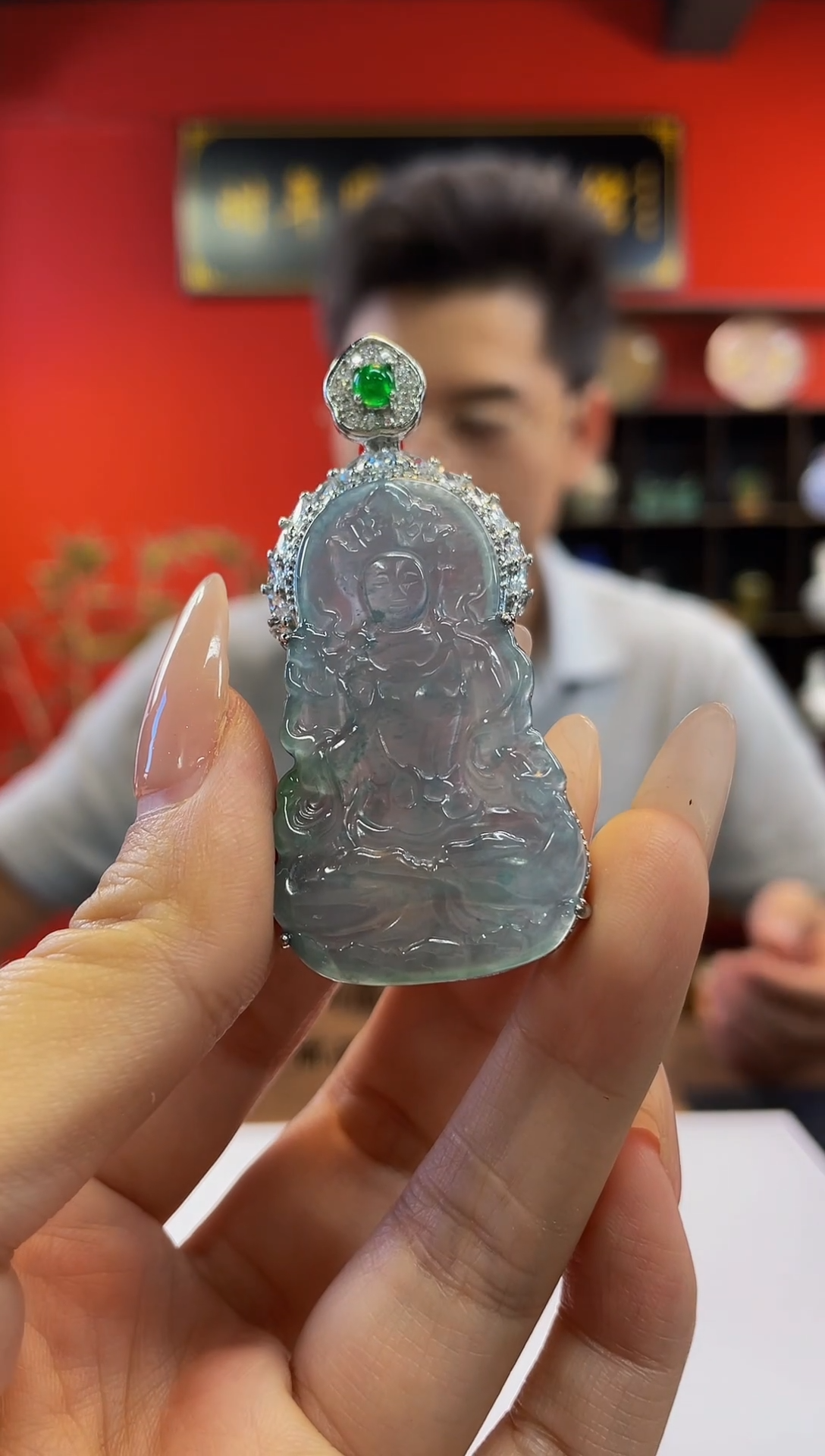 未镶嵌定制翡翠翡翠A货YZ069多样性发一
