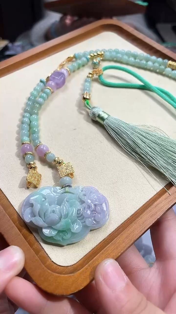 【闪购商品】翡翠颈饰未镶嵌吊坠