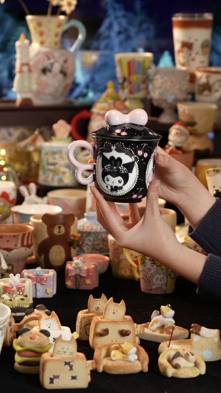 其他陶景德镇釉下彩手绘设计师款陶瓷