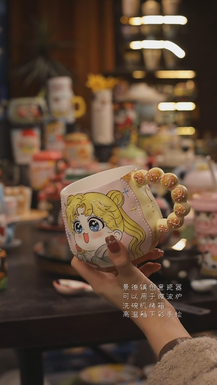 景德镇釉下彩绘设计师款式陶瓷