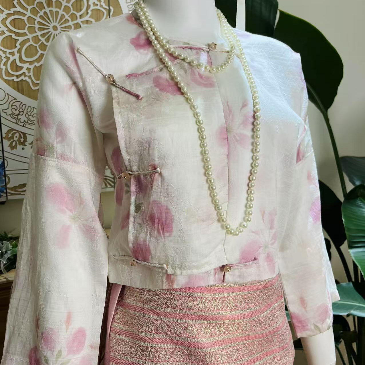 傣族传统民族服饰  显瘦显气质  休闲时尚  民族服饰