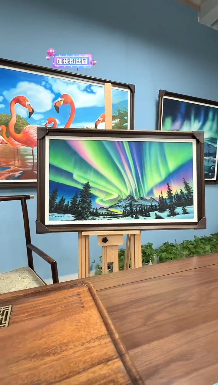 油画12极光-陶宗建-油画