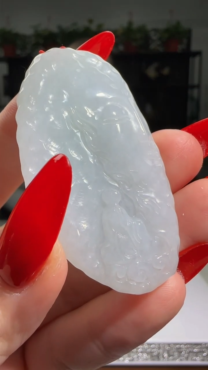 【闪购商品】翡翠颈饰未镶嵌天然翡翠A货吊坠