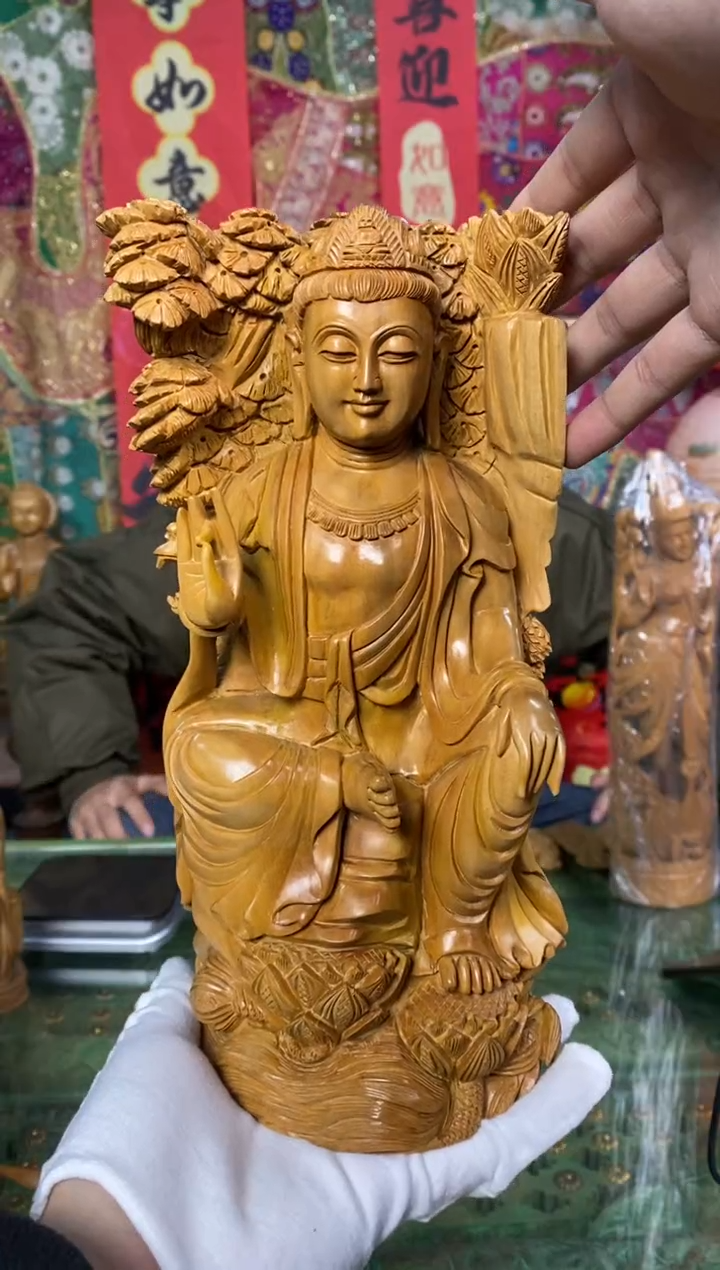 【闪购商品】檀香木1号仓~工艺品1440克观音